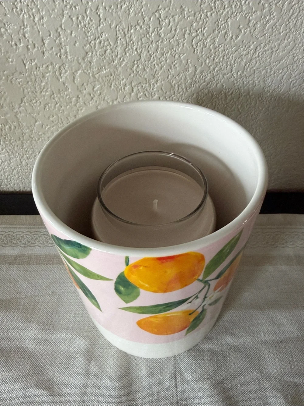 Sur La Table Earthenware Citrus Utensil Crock